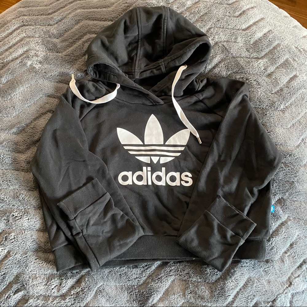 Adidas cropped hoodie
